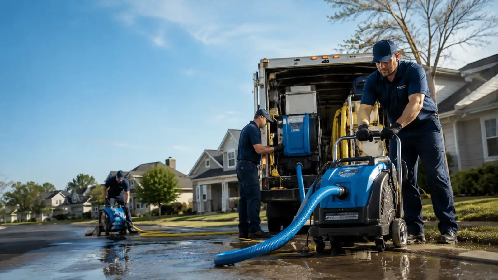 Flood Damage Cleanup in Hellier, KY